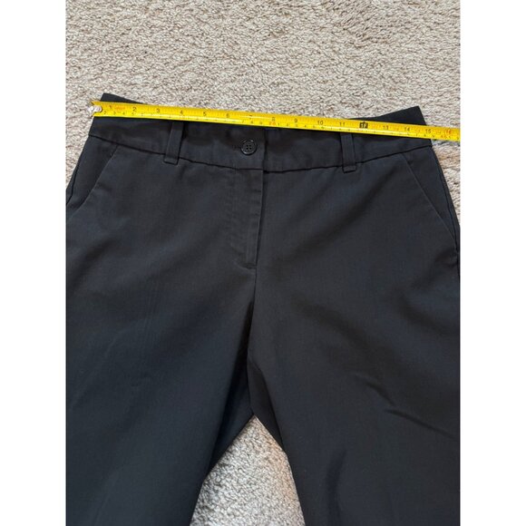 Talbots Womens Heritage Black Dress Pants Size 6 Petite Classic Fit Office - Picture 3 of 7